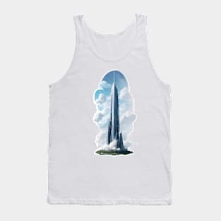 Sci fi Skyscraper Tank Top